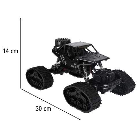 Samochód RC Rock Crawler 4x4 LHC012 auto 2w1 czarn