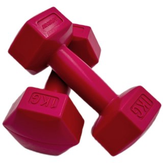 ZESTAW HANTLI KOMPOZYTOWYCH 2x1 KG ENERO FIT