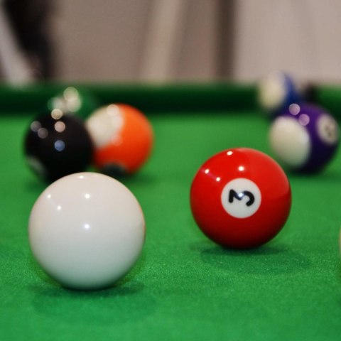 STÓŁ DO W GRY W BILARDA CZARNY 121x61x79CM ENERO PRO