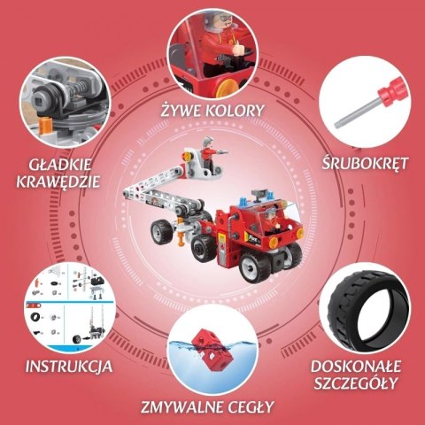 WOOPIE Zestaw Konstrukcyjny Creator City Fire Brigade