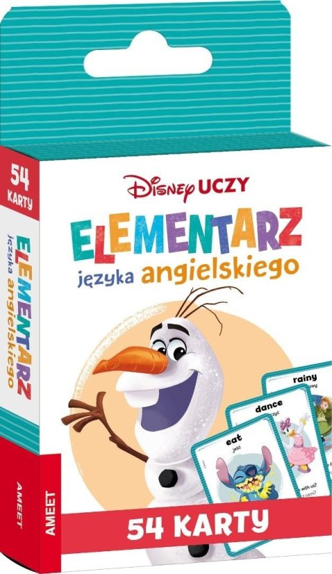 Disney Uczy. Elementarz języka angielskiego. Karty
