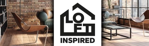 Hoker krzesło barowe metalowe KENT RUSTIC loft