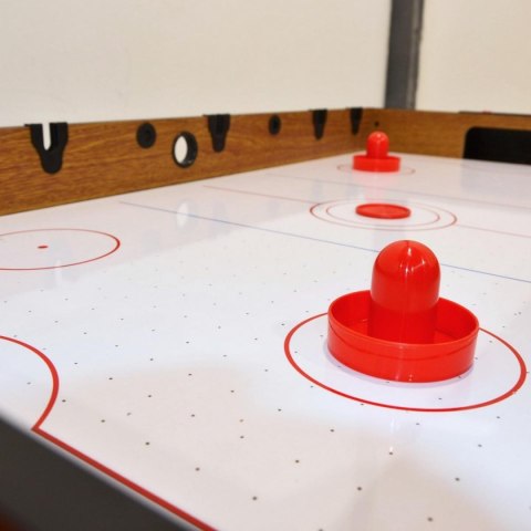 STÓŁ DO GRY 3W1 WOODEN PIŁKARZYKI BILARD CYMBERGAJ 121x61x81CM