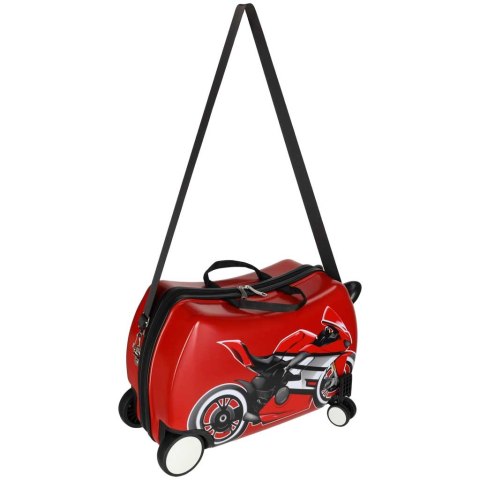 Walizka podróżna dla dzieci na kółkach bagaż podręczny motor