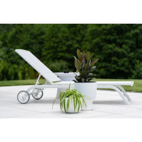 DONICZKA DO KWIATÓW MILLY NA NODZE ŚR 30CM ZIELONA PINA