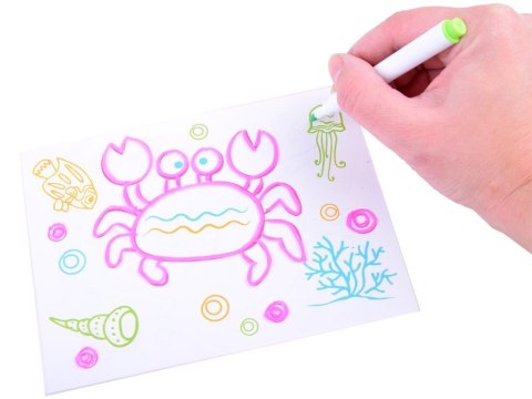 Tablica do Rysowania 3D z Podświetleniem LED + Pisaki i Okulary TA0115