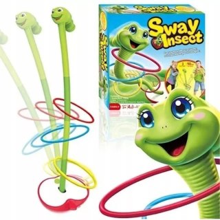 Gra zręcznościowa rzucanie pierścieniami do celu obręcze ringo robak 1255