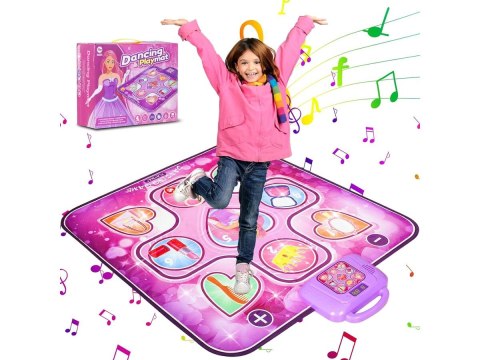 Mata Taneczna Muzyczna Do Tańczenia 6 Trybów Interaktywna Zabawka Dla Dzieci