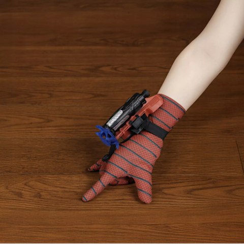 Rękawica z wyrzutnią superbohater w akcji 3 strzałki