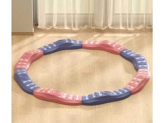 Ścieżka Sensoryczna Dla Dzieci KAMIENIE BALANSUJĄCE Do Ćwiczenia Równowagi 8 Szt Trening Nowa Wersja 6 Podkładek W Stopniach