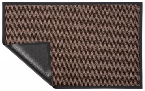 Wycieraczka wejściowa pod drzwi 80x120 cm WANDA brązowa