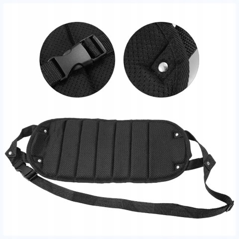 Ergonomiczny podnóżek podróżny samochodowy regulacja