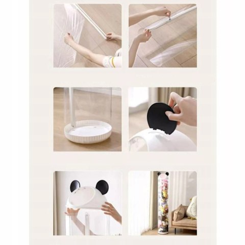 Organizer pojemnik na zabawki 112cm zapinany na zamek 112Z