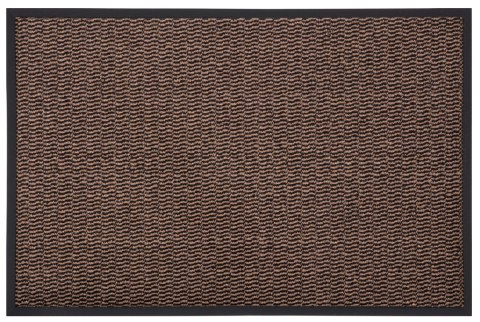 Wycieraczka wejściowa pod drzwi 40x60 cm NEILA brązowa zestaw 2 sztuk