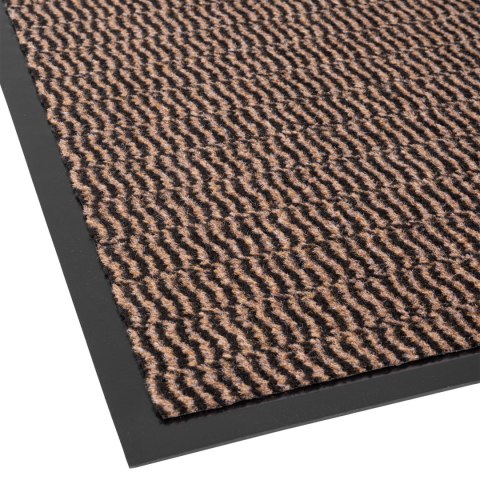 Wycieraczka wejściowa pod drzwi 40x60 cm NEILA brązowa zestaw 2 sztuk