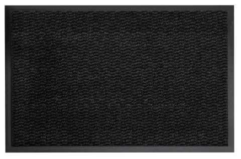 Wycieraczka wejściowa pod drzwi 40x60 cm NEILA szara zestaw 2 sztuk