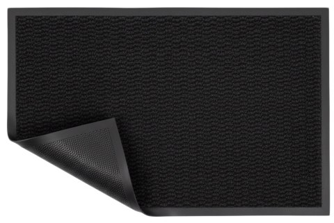 Wycieraczka wejściowa pod drzwi 40x60 cm NEILA szara zestaw 2 sztuk