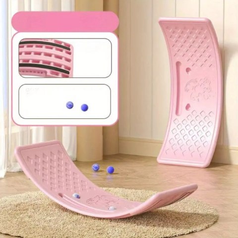 Deska do balansowania dla dzieci bujak równoważnia antypoślizgowa