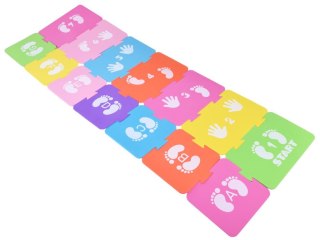 Dynamiczna gra ruchowa "Działaj z zamieszaniem" - piankowe puzzle ZA5611