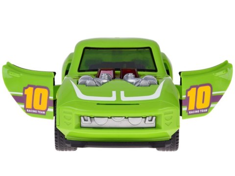 Sportowe autko rajdowe wyścigówka efekty świetlne dźwiękowe napęd ZA5846