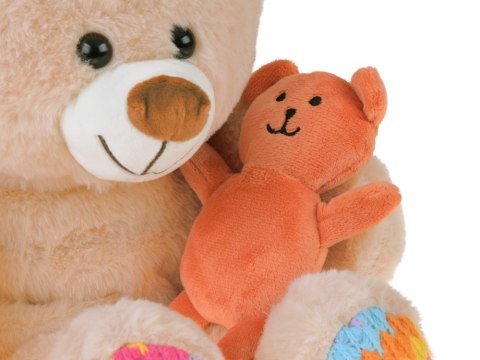 Uroczy Plecak MIŚ pluszowy plecak z regulowanymi szelkami ZA5683