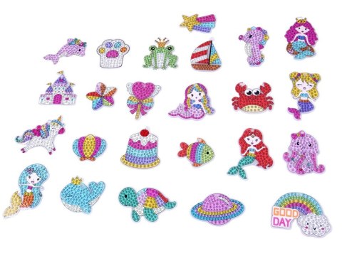 Zrób to sam DIY Bajkowa wyklejanka - HAFT diamentowy - breloczki ZA6019