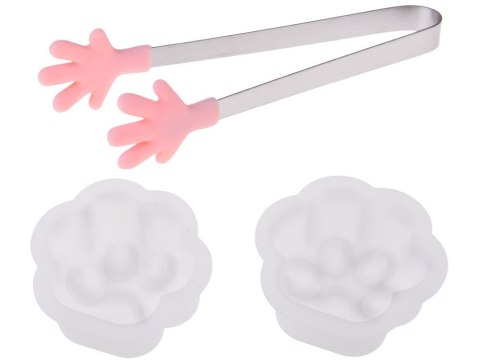 Zestaw kreatywny seria: Zrób to sam KOCIE ŁAPKI GLUTY - breloki 3D ZA5982