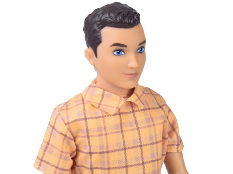 Anlily Lalka chłopak BRUNET Paulo w koszuli i ciemnych spodniach ZA6006 B