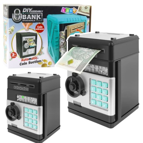 Sejf Skarbonka DIY Do Złożenia Skarbonka Elektroniczna PIN Dźwięki