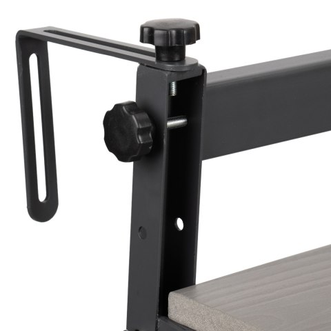 Stolik balkonowy wiszący AGATTI BIS STONEWOOD