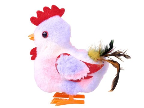 Dreptająca KURA Grażyna kukuryku! - pieje i macha skrzydłami ZA6018