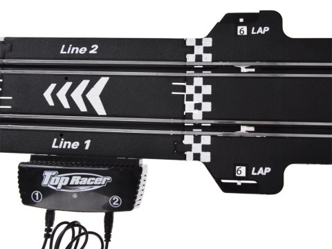 Elektryczny Tor wyścigowy rajdowy samochodowy 2 auta AUDI trasa 8m RC0620