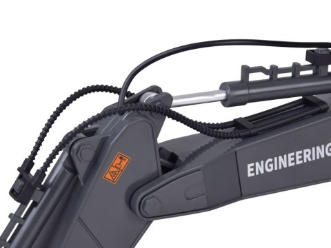 Koparka 3w1 zdalnie sterowana Pojazd budowlany Wymienne końcówki RC0752