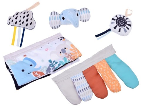 Stojak Drewniany Mata Edukacyjna Gimnastyczna Baby Gym dla Niemowląt ZA5882