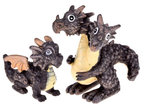 Zestaw Figurek Bajkowe Smoki 6 szt. Magiczne Stworzenia ZA5883