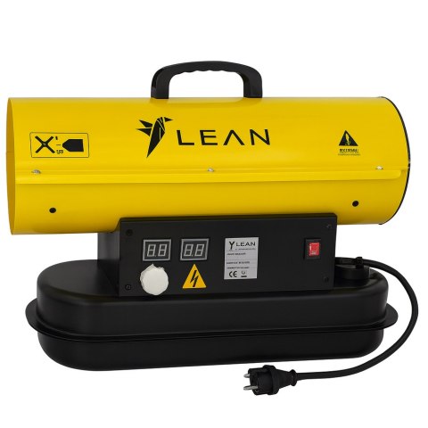 Nagrzewnica Spalinowa Olejowa 30KW Wyświetlacz LCD Termostat