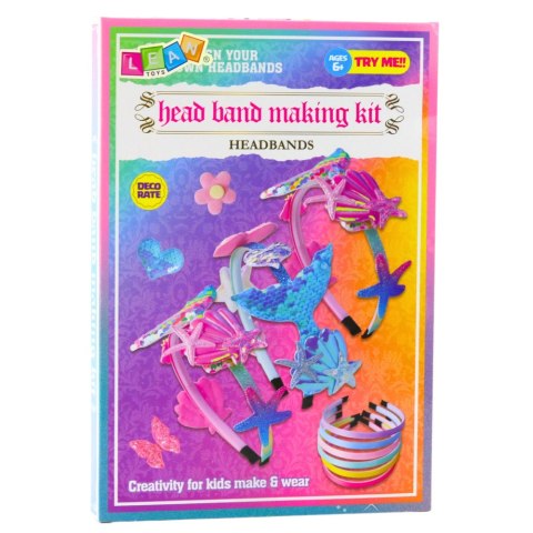 Zestaw Kreatywny DIY Do Tworzenia Opasek Do Włosów Muszelki Syrenka