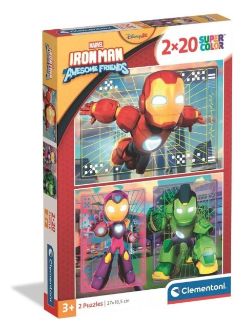 Puzzle 2x20 Super Kolor Iron Man And His Awesome