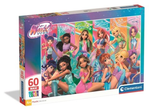 Puzzle 60 Maxi Super Kolor Winx