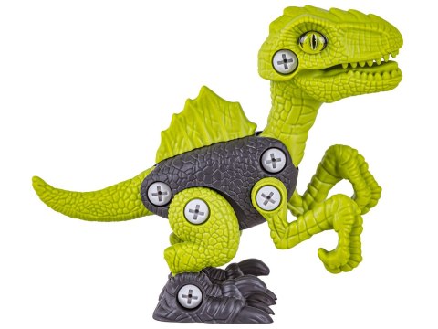 Klocki Konstrukcyjne DINOZAUR Do Skręcania I Rozkręcania Zestaw Klocków 36 El.