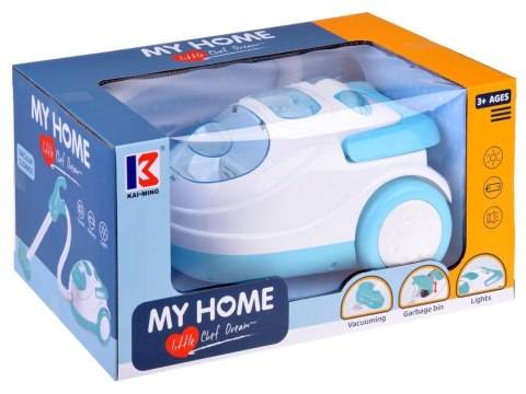 Odkurzacz dla dzieci małe agd dźwięk światło ZA4674