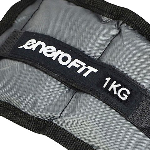 OBCIĄŻENIE NA PRZEGUBY SZARE 2KG (2x1KG) ENERO FIT