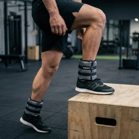 OBCIĄŻENIE NA PRZEGUBY SZARE 6KG (2x3KG) ENERO FIT