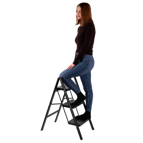 Drabinka składana metalowa EASYSTEP 3 stopniowa