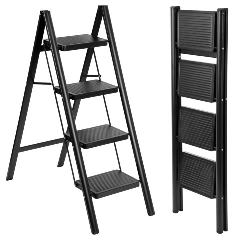 Drabinka składana metalowa EASYSTEP 4 stopniowa