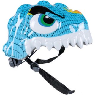 KASK ROWEROWY DZIECIĘCY REGULOWANY NO FEAR R. (48-52CM) SMOK NIEBIESKI