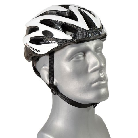 KASK ROWEROWY REGULOWANY DUNLOP MTB R.S (53-55CM) BIAŁY PERŁOWY