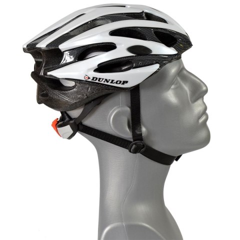 KASK ROWEROWY REGULOWANY DUNLOP MTB R.S (53-55CM) BIAŁY PERŁOWY