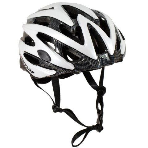 KASK ROWEROWY REGULOWANY DUNLOP MTB R.S (53-55CM) BIAŁY PERŁOWY
