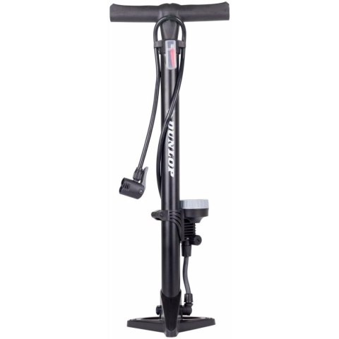 POMPKA WARSZTATOWO - ROWEROWA 160Psi (11Bar) Z MANOMETREM DUNLOP